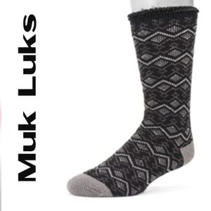 Muk Luks Heat Retainer Socks NWT! Size 10 - 13